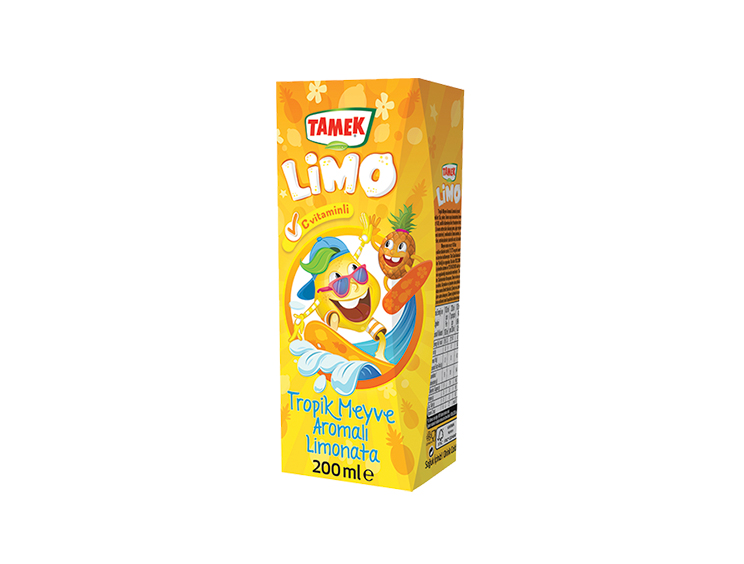 Tamek Limo Tropik Meyve Aromalı Limonata