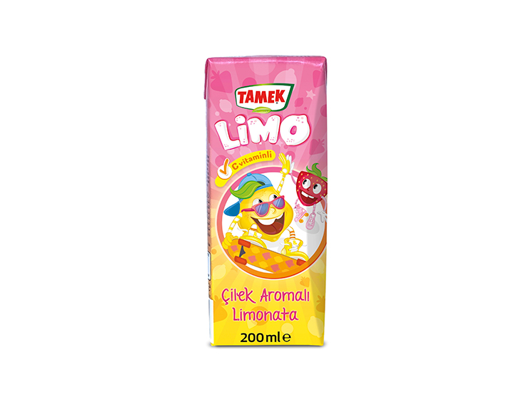 Tamek Limo Çilek Aromalı Limonata