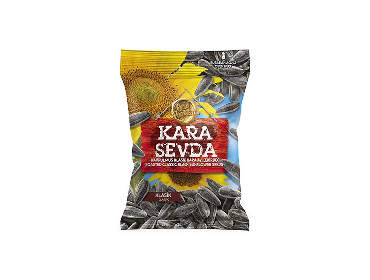 Roasted Classic Black Sunflower Seeds